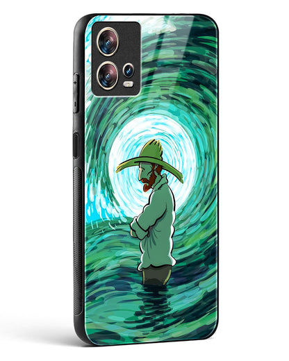 Van Gogh Wave Glass Phone Case-Motorola Edge 30 Fusion