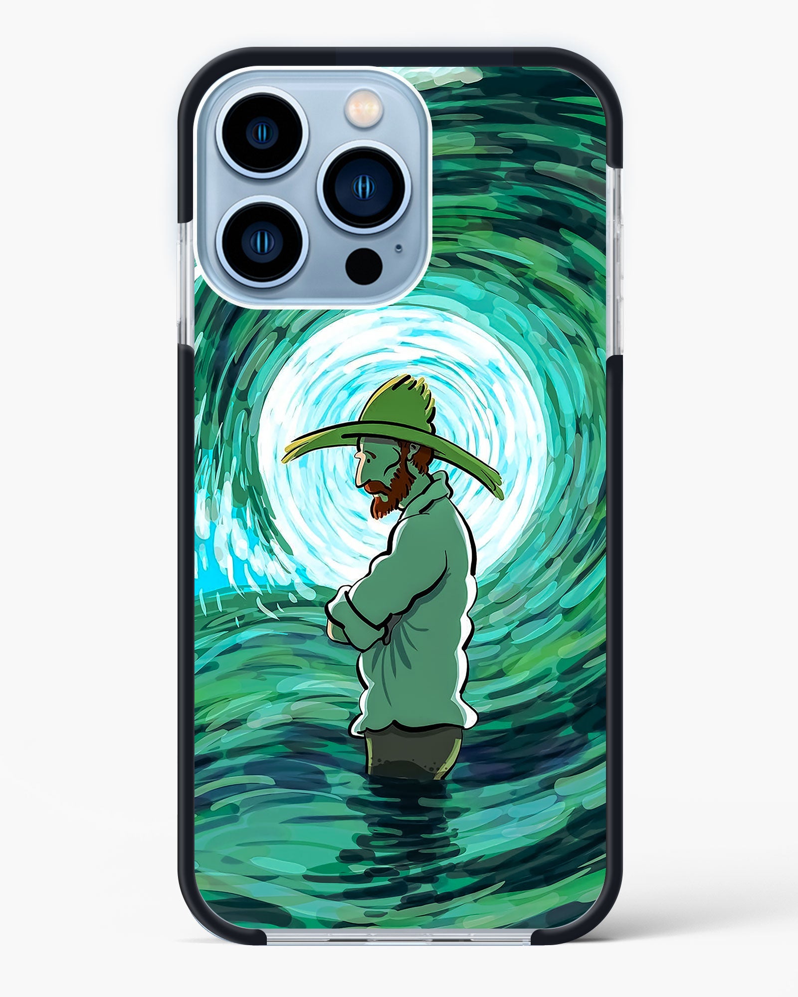 Van Gogh Wave Impact Drop Protection Case