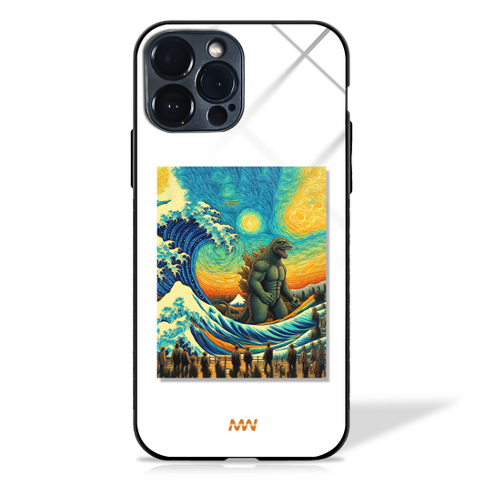 Van Gogh Monster Fusion Glass Case -  - MW Stuffs - 