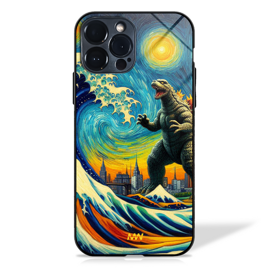 Van Gogh Monster Fusion Glass Case -  - MW Stuffs - 