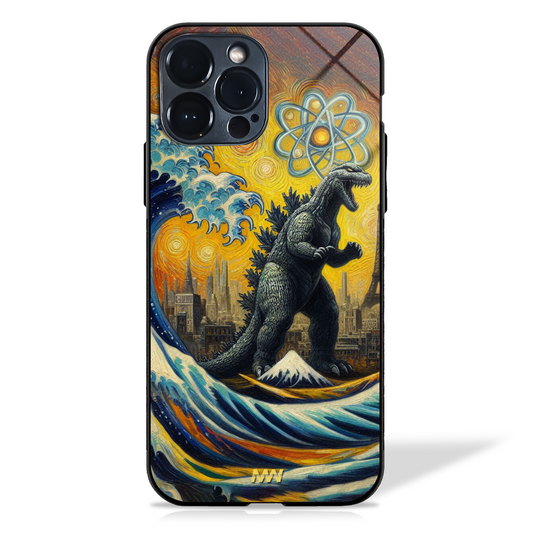 Van Gogh Monster Fusion Glass Case -  - MW Stuffs - 