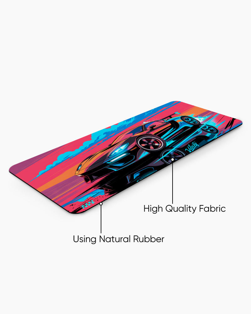 Velocity Mirage Chasing Light DeskMat