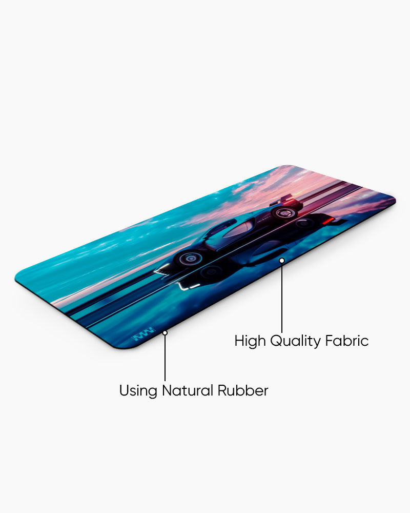 Velocity Mirage Sunset Speedline DeskMat