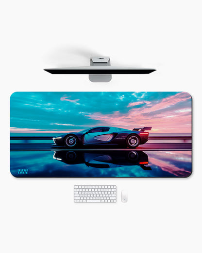Velocity Mirage Sunset Speedline DeskMat