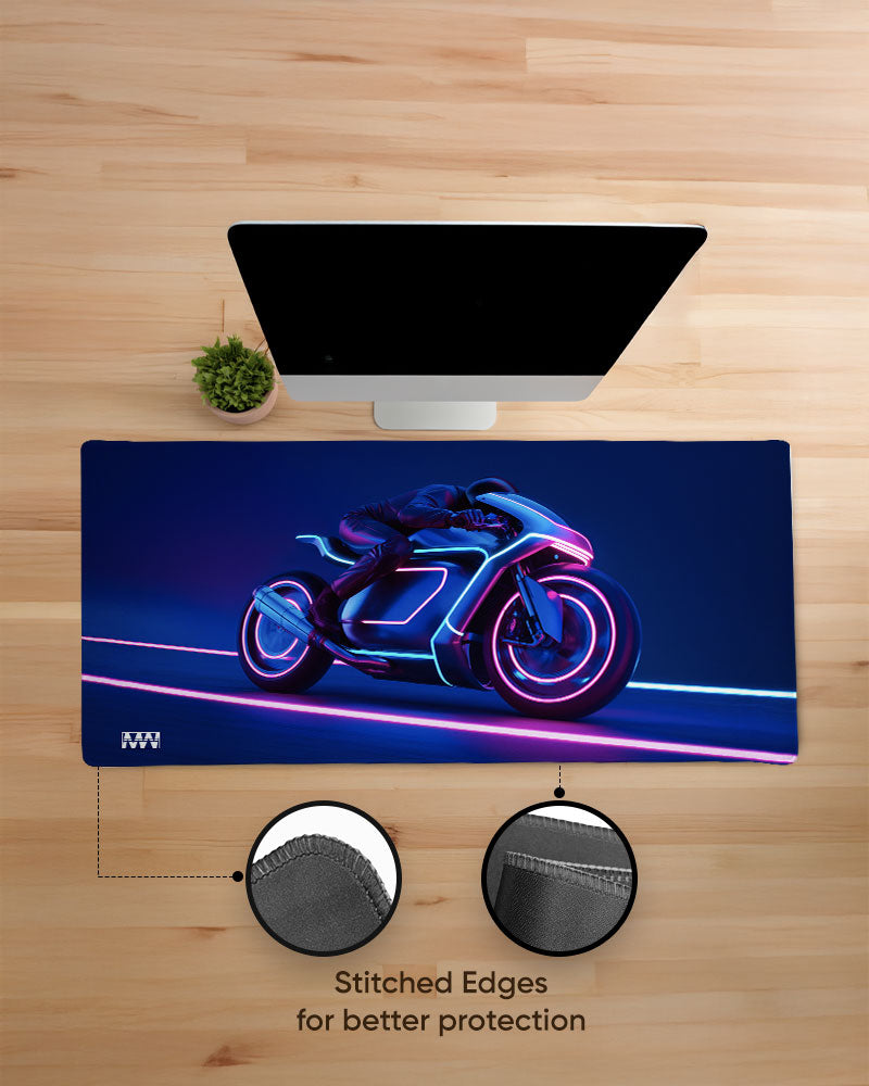 Velocity Vortex Futuristic Moto Deskmat