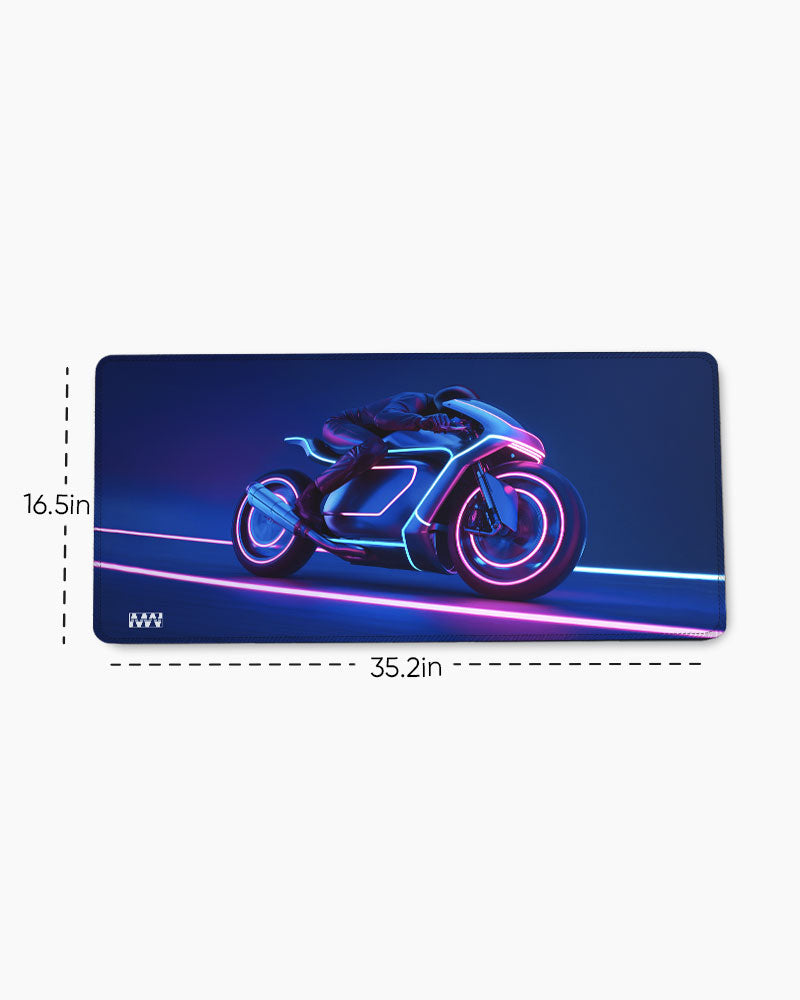 Velocity Vortex Futuristic Moto Deskmat