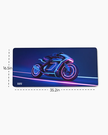 Velocity Vortex Futuristic Moto Deskmat