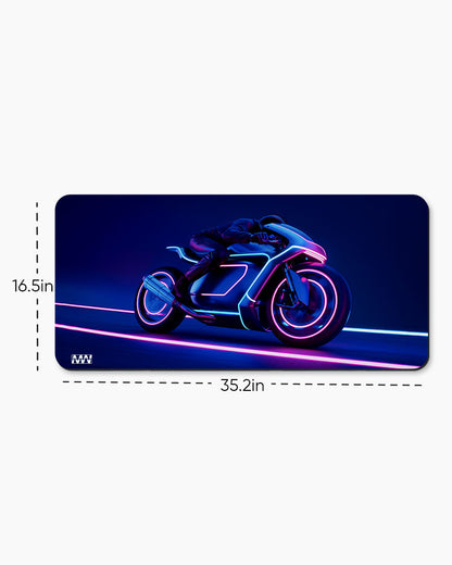 Velocity Vortex Futuristic Moto Deskmat