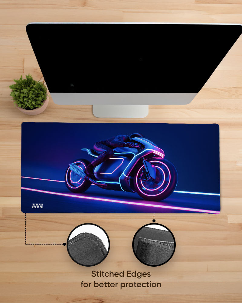 Velocity Vortex Futuristic Moto Deskmat