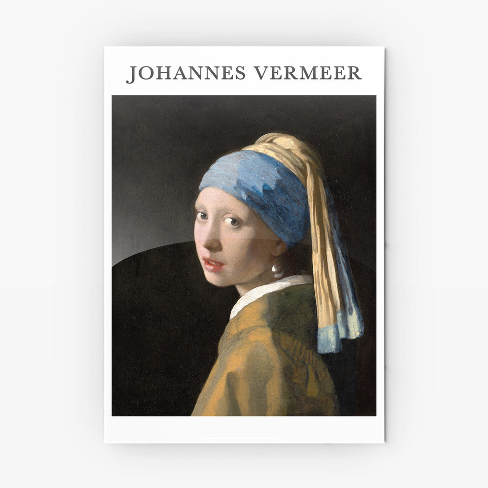 Vermeer Classic Metal-Poster