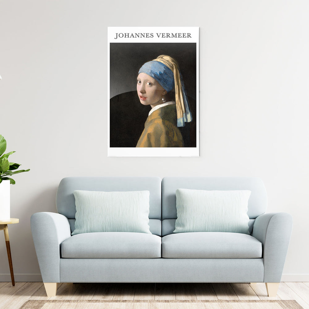 Vermeer Classic Metal-Poster