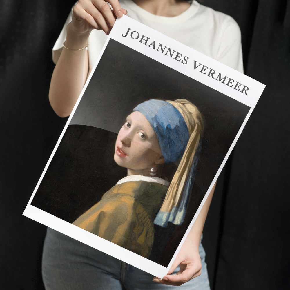 Vermeer Classic Metal-Poster