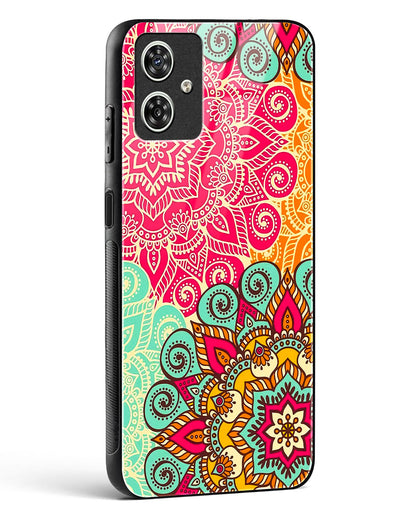 Vibrant Mandala Fusion Glass Phone Case-Moto G64 5G