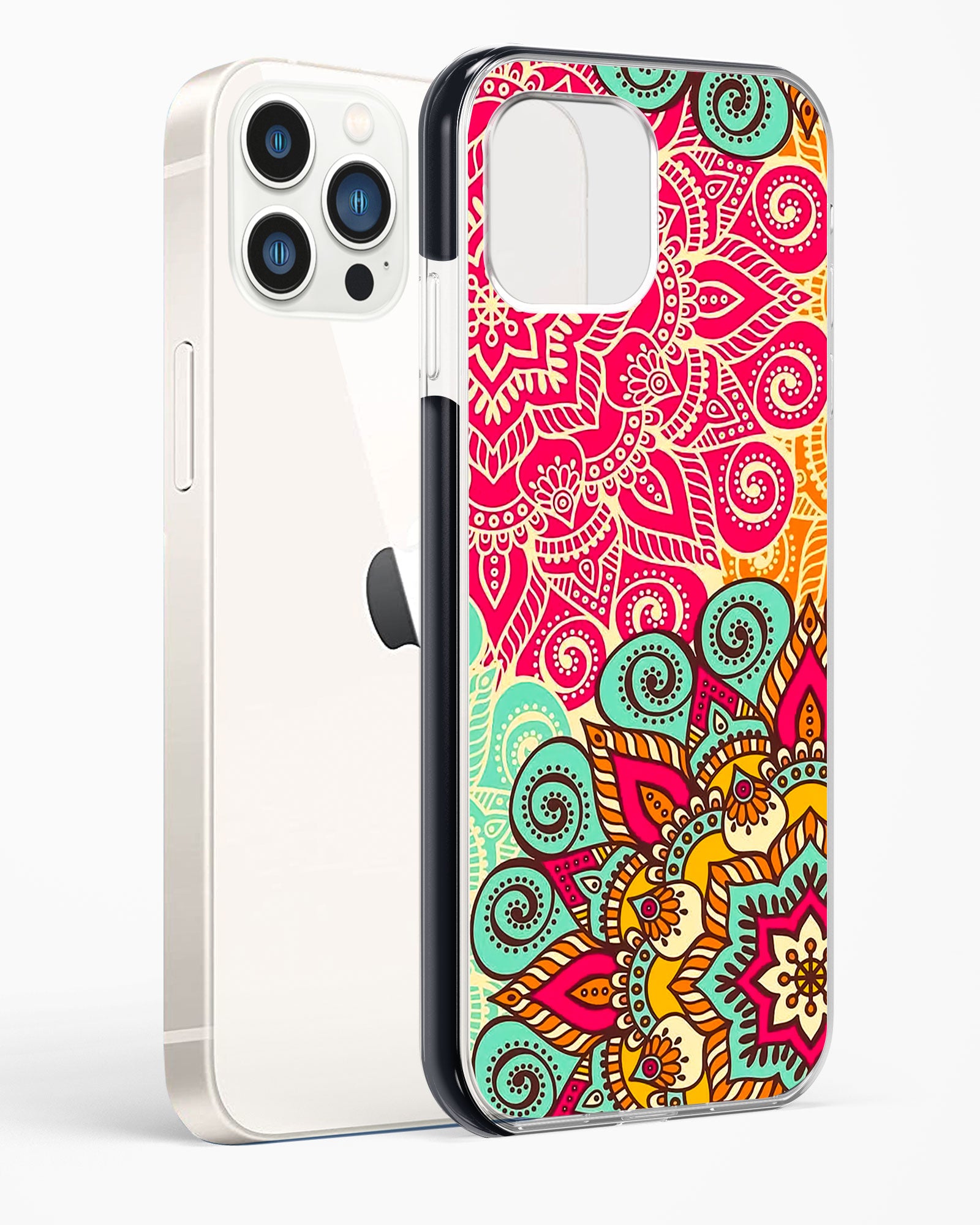 Vibrant Mandala Fusion Impact Drop Protection Case