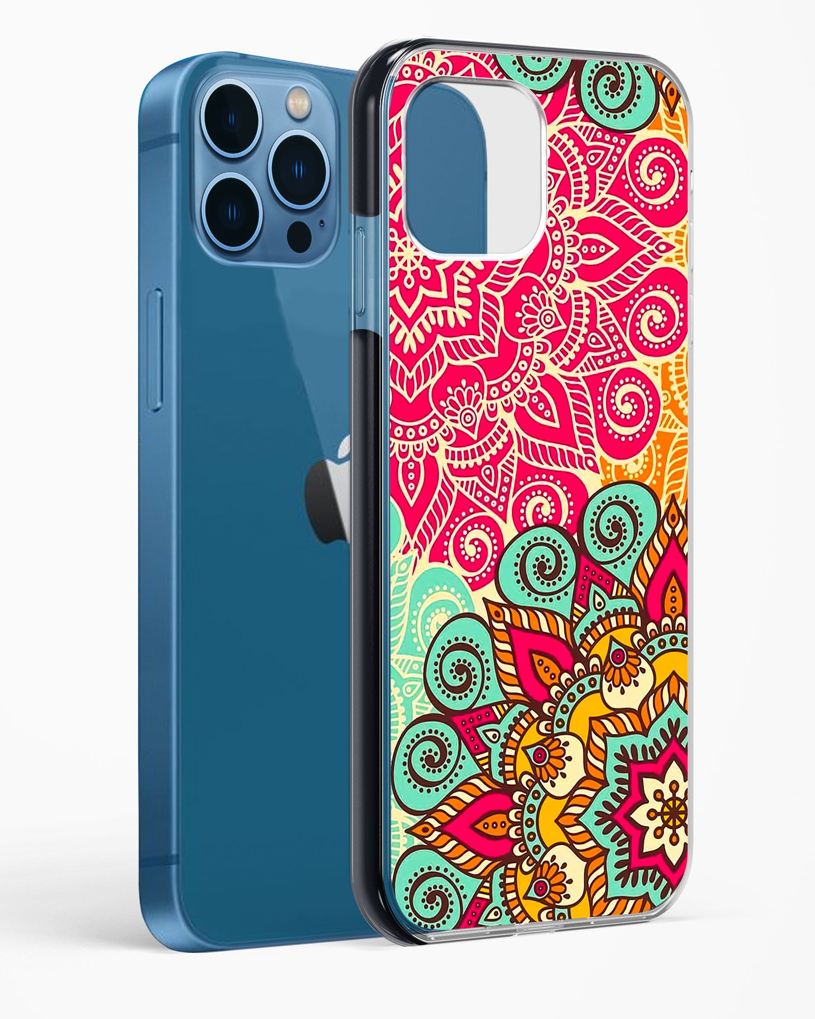 Vibrant Mandala Fusion Impact Drop Protection Case