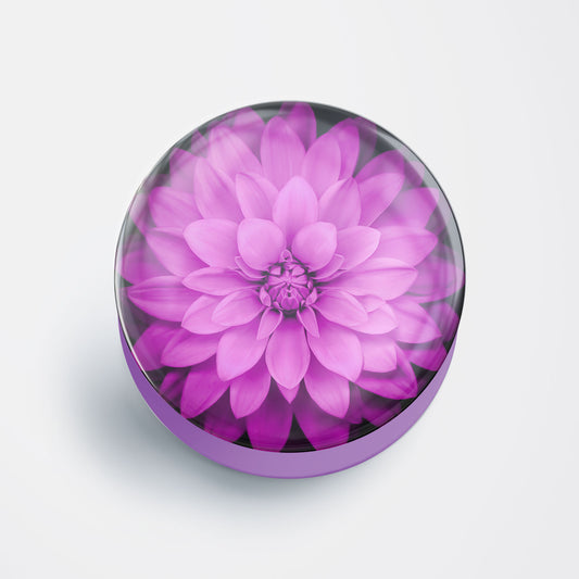 Vibrant Pink Dahlia Gloss Pop Holder
