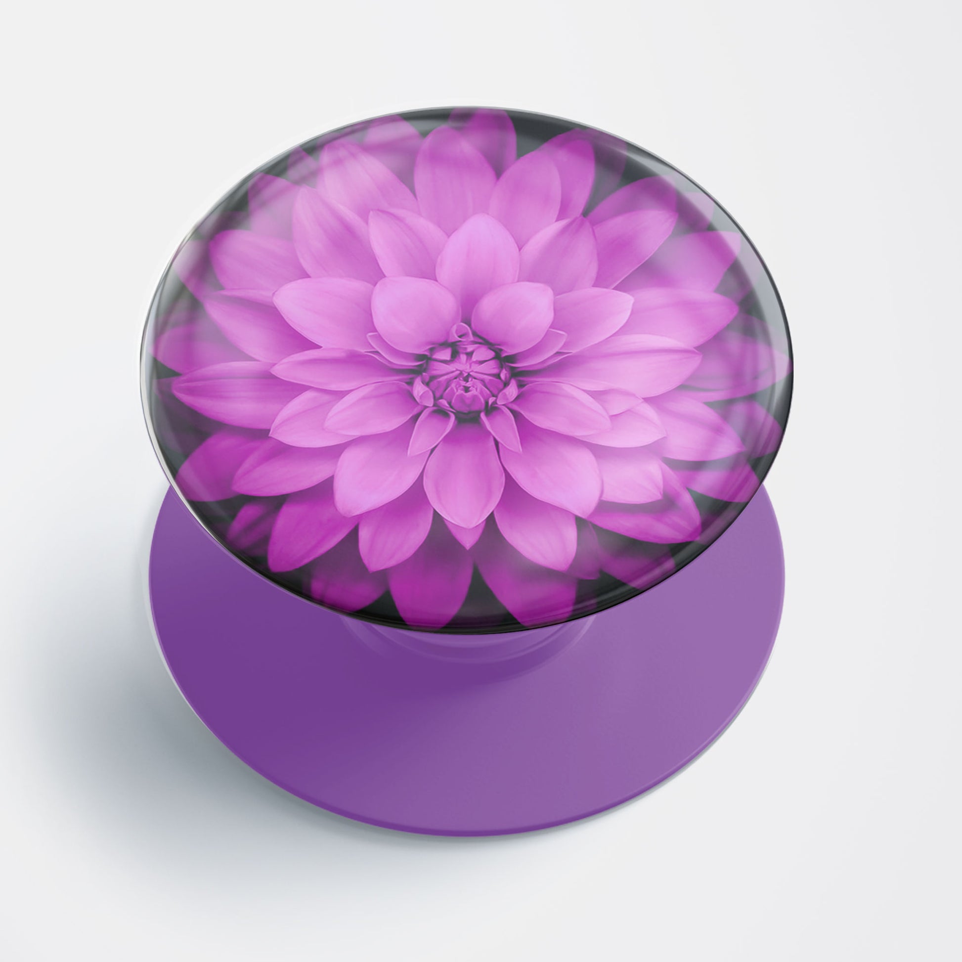 Vibrant Pink Dahlia Gloss Pop Holder