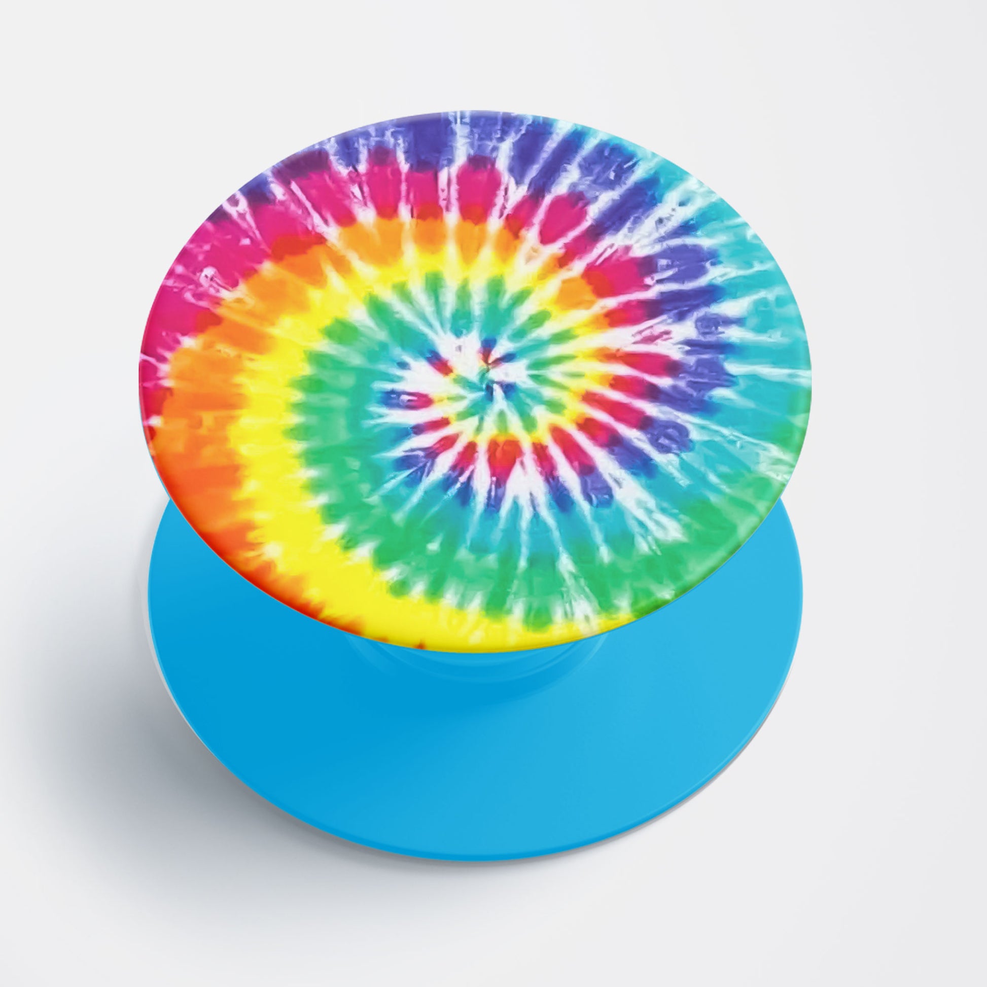 Vibrant Tie Dye Flat Pop Holder