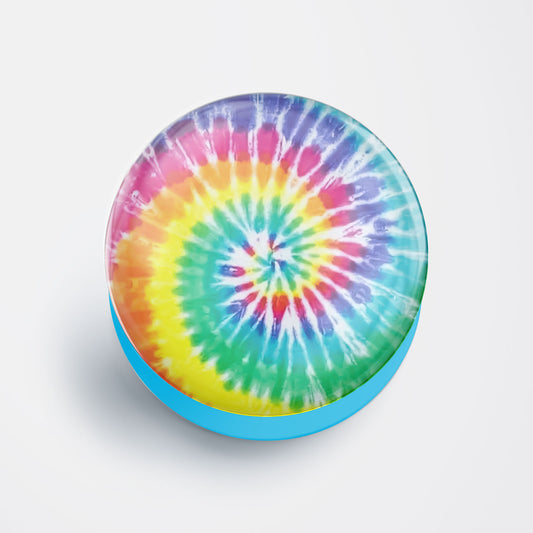 Vibrant Tie Dye Gloss Pop Holder