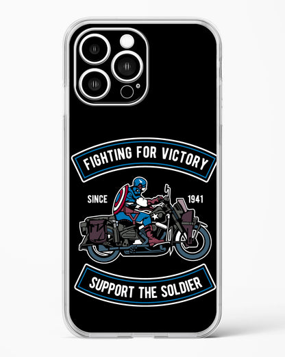 Vintage Heroic Ride Clear Silicone Case