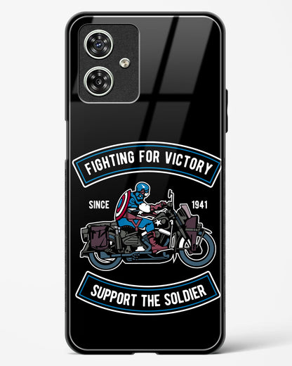 Vintage Heroic Ride Glass Phone Case-Moto G64 5G
