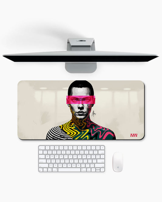 Visual Riot Structured by Instinct Deskmat