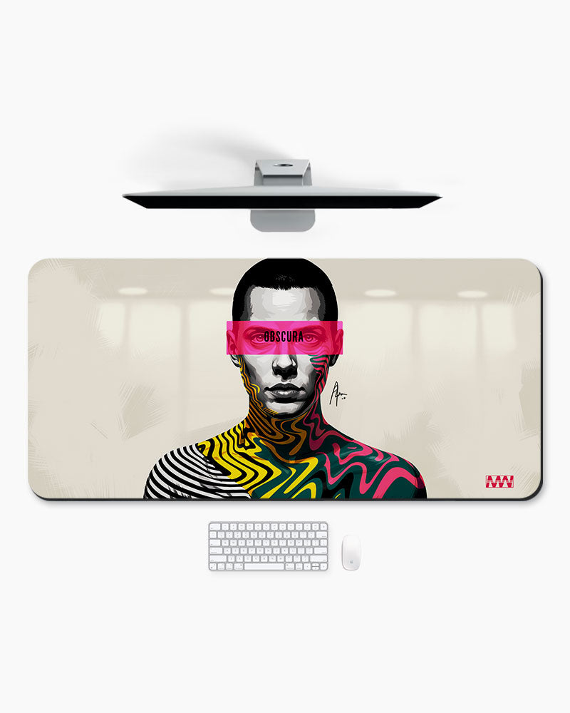Visual Riot Structured by Instinct Deskmat