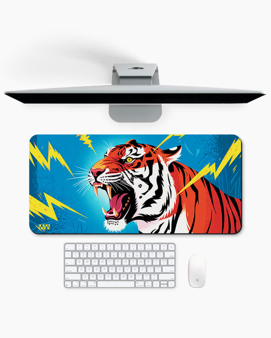 Voltage Roar Thunder in the Jungle DeskMat