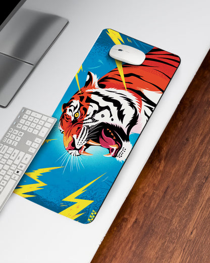 Voltage Roar Thunder in the Jungle DeskMat
