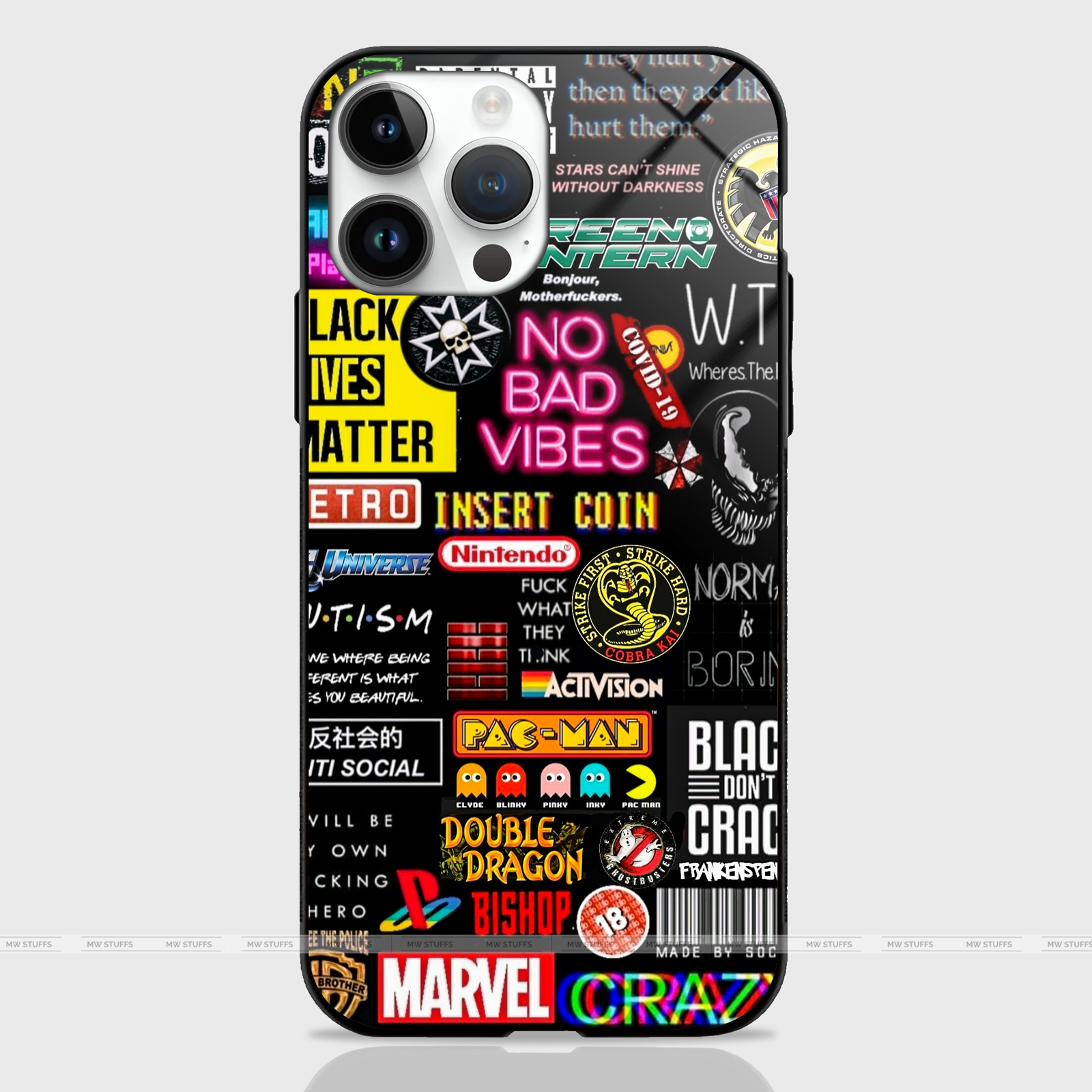 Wall of Popular Quotes GLASS CASE -  - MW Stuffs - 
