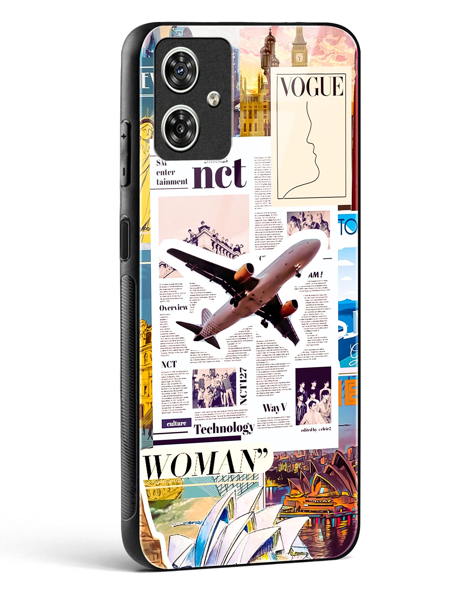 Wanderlust Travel Glass Phone Case-Moto G64 5G