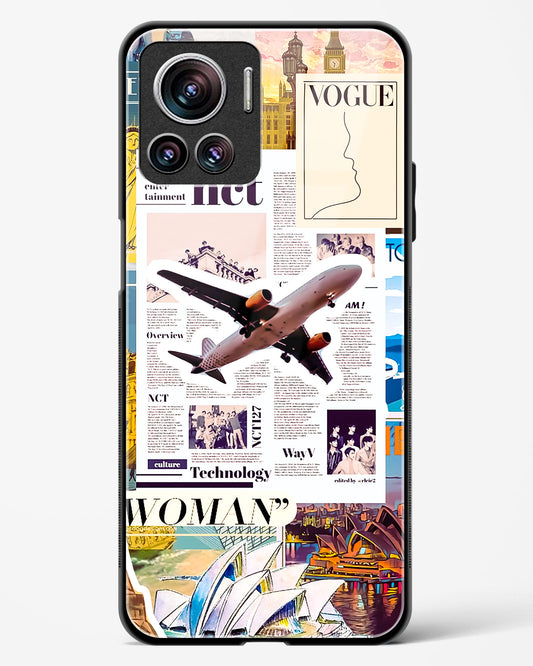 Wanderlust Travel Glass Phone Case-Motorola Edge 30 Ultra