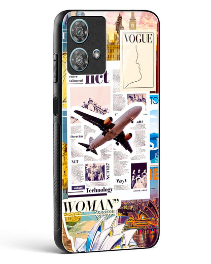 Wanderlust Travel Glass Phone Case-Motorola Edge 40 Neo
