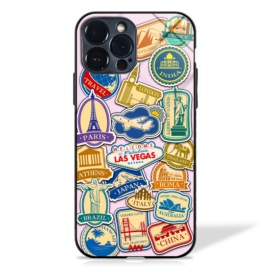 Wanderlust Travel Memories Glass Case -  - MW Stuffs - 