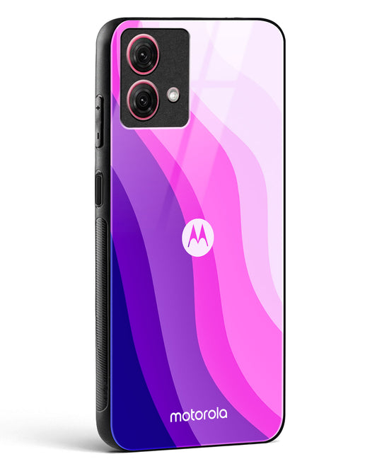 Whispering Violets Glass Phone Case-Moto G84 5G