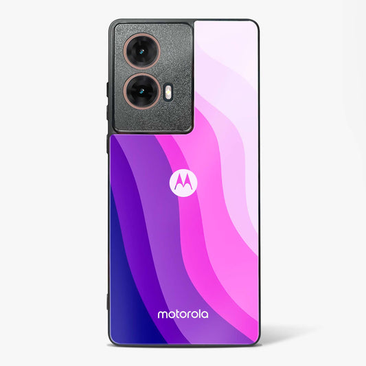Whispering Violets Glass Phone Case-Moto G85 5G