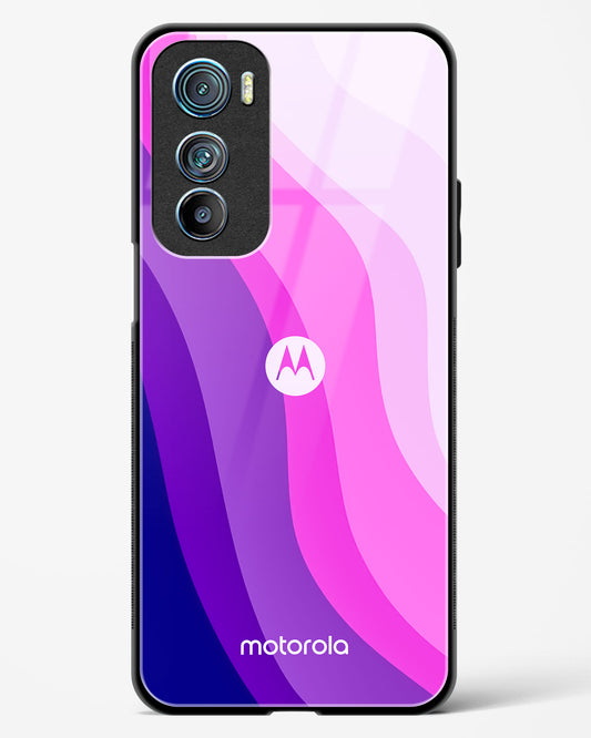 Whispering Violets Glass Phone Case-Motorola Edge 30