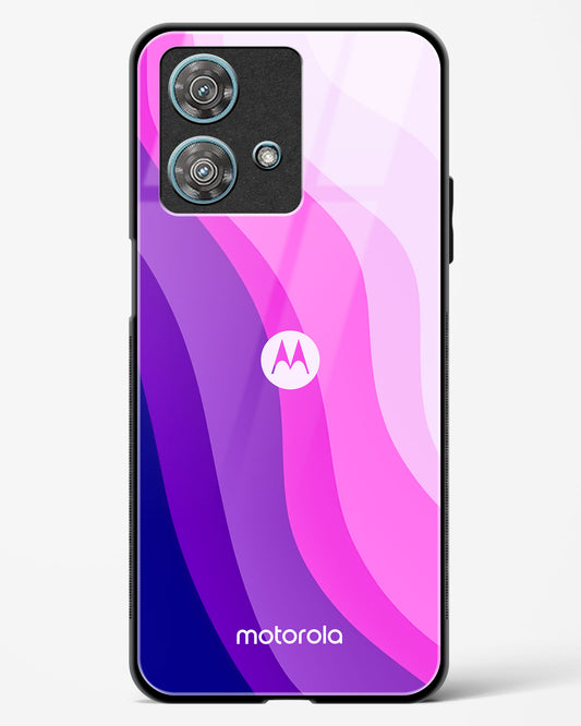Whispering Violets Glass Phone Case-Motorola Edge 40 Neo