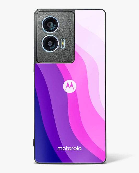 Whispering Violets Glass Phone Case-Motorola Edge 50 Fusion