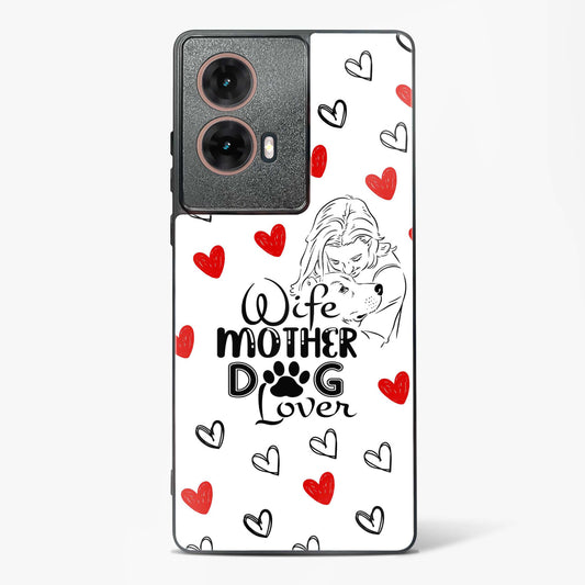Wife Mother Dog Lover Glass Phone Case-Moto G85 5G