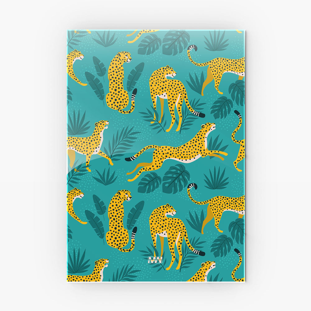 Wild Cheetahs Metal-Poster