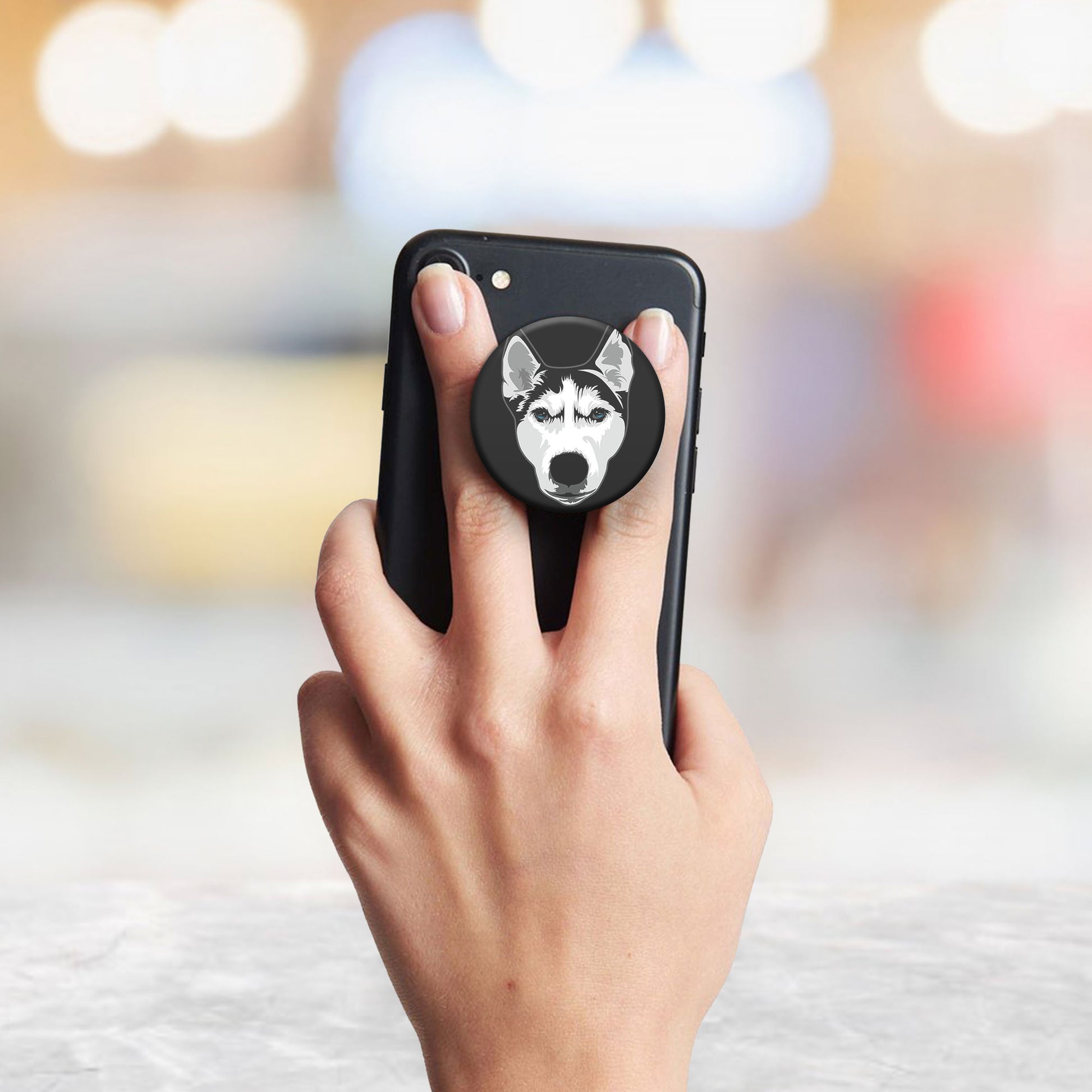 Wild Husky Flat Pop Holder