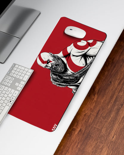 Wrath of Sparta Kratos Unleashed Desk Mat