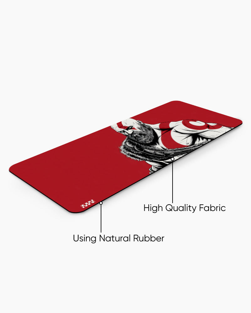Wrath of Sparta Kratos Unleashed Desk Mat