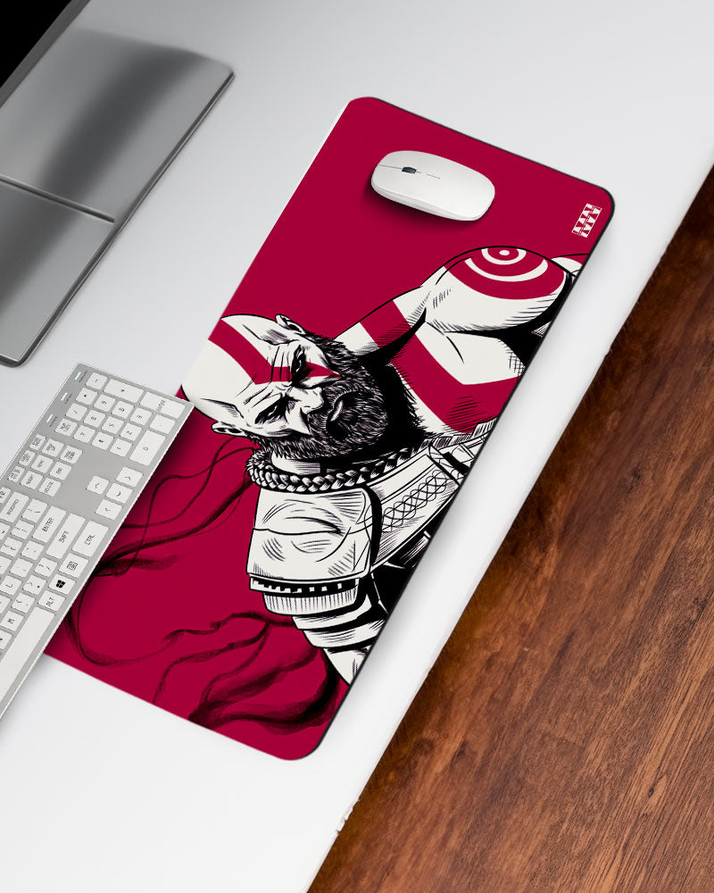 Wrath of the Ghost of Sparta Kratos Desk Mat