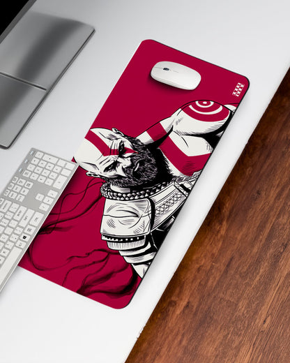 Wrath of the Ghost of Sparta Kratos Desk Mat