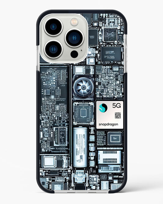 X-ray Vision Cyber Glass Impact Drop Protection Case