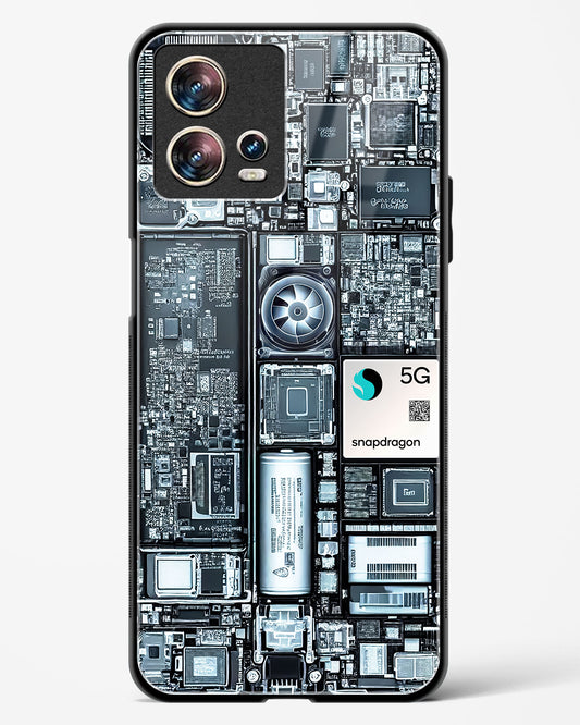 X-ray Vision Cyber Glass Phone Case-Motorola Edge 30 Fusion