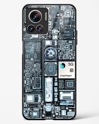 X-ray Vision Cyber Glass Phone Case-Motorola Edge 30 Ultra