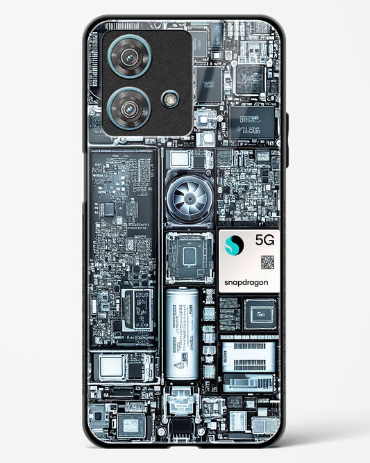 X-ray Vision Cyber Glass Phone Case-Motorola Edge 40 Neo